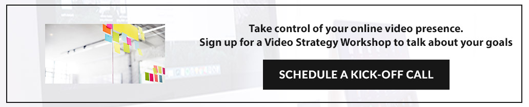 Video Strategy Workshop CTA